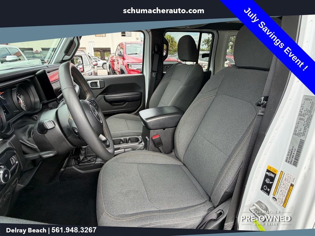 Used 2024 White Jeep Sport S image 11