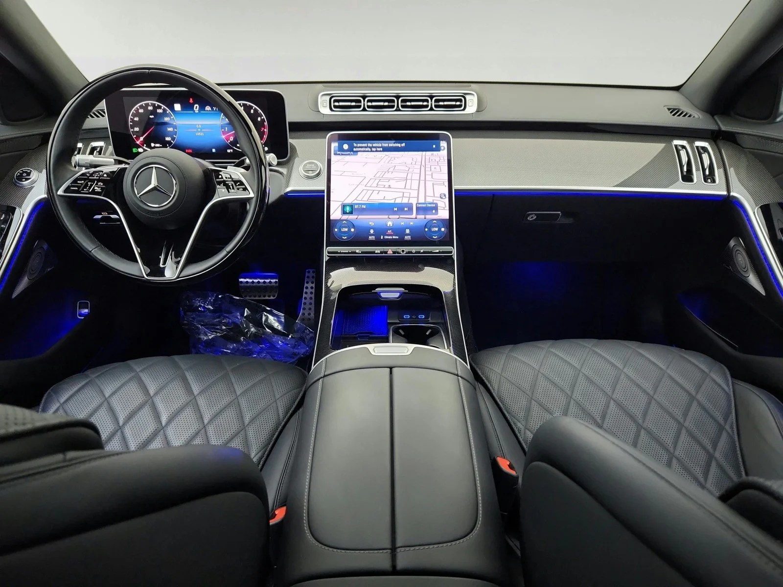Certified Used 2025 Obsidian Black Metallic Mercedes-Benz S 500 image 28