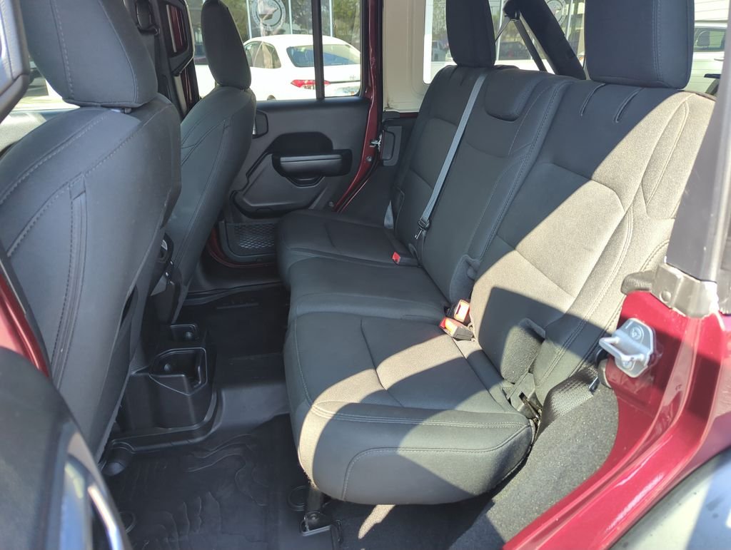 Used 2021 Red Jeep Unlimited Willys image 27