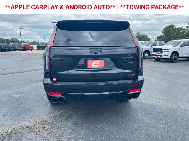 Used 2024 Black Diamond Tri-Coat Cadillac V-Series image 7
