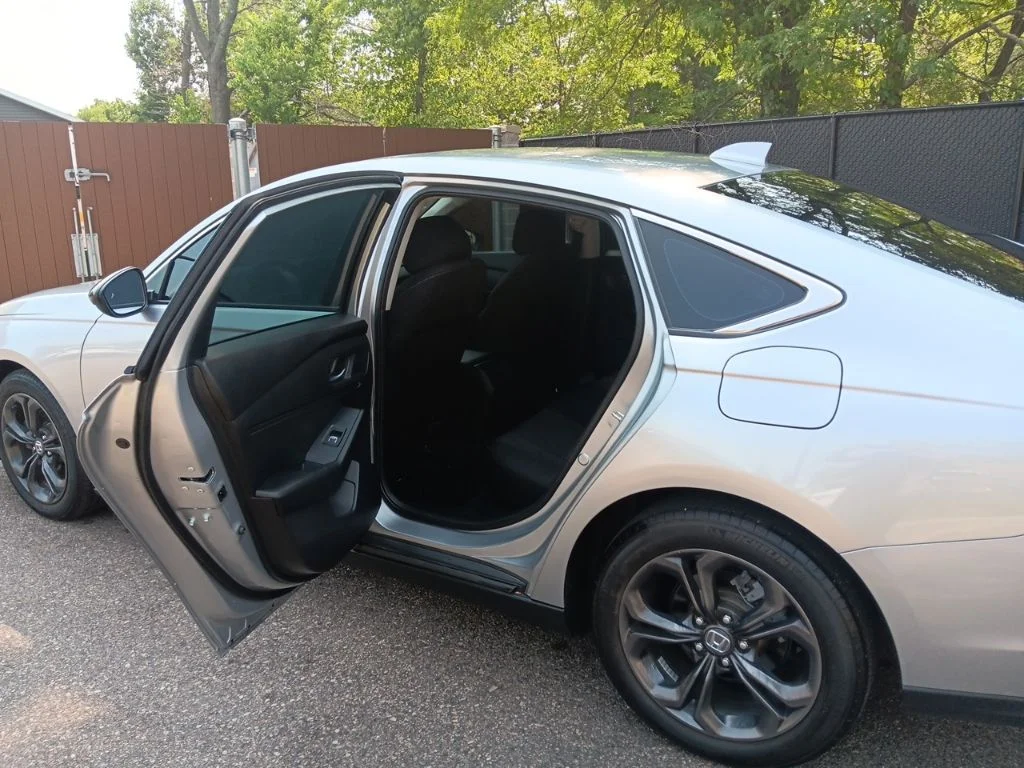 Used 2024 Solar Silver Metallic Honda EX image 33