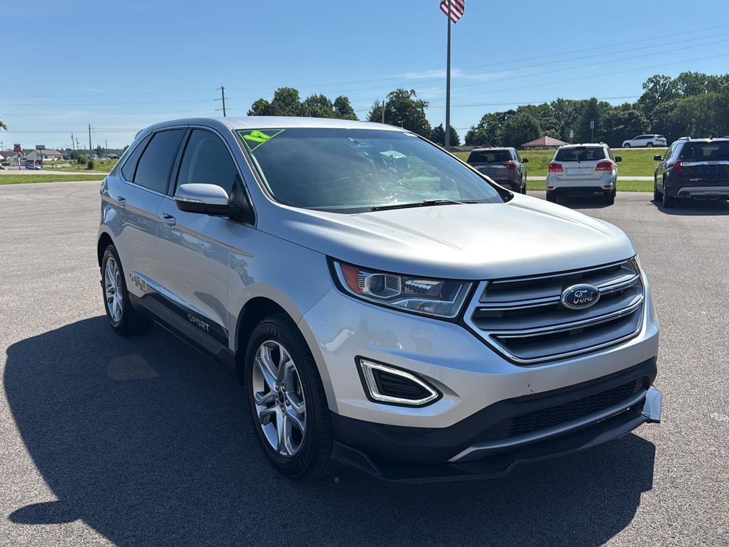 Used 2017 Ford Edge Titanium with VIN 2FMPK3K92HBB19826 for sale in Corydon, IN