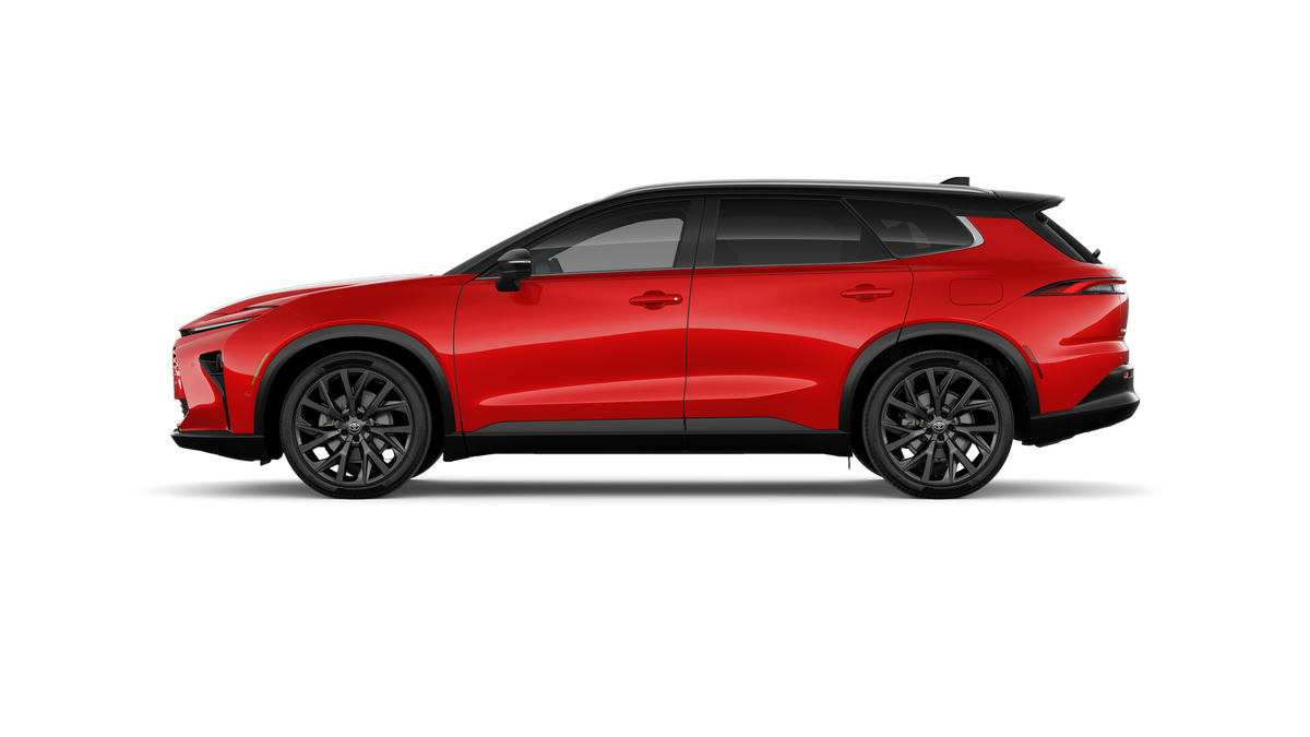 New 2026 Finish Line Red with Black roof Toyota Limited image 5