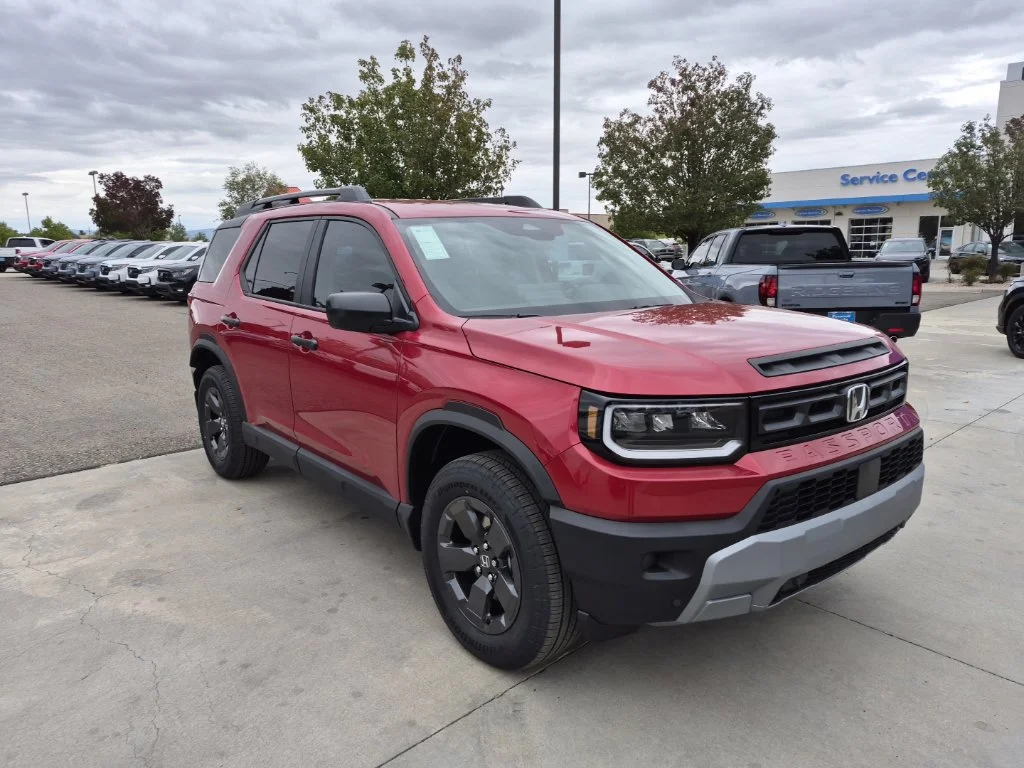 New 2026 Radiant Red Metallic II Honda RTL Towing image 7