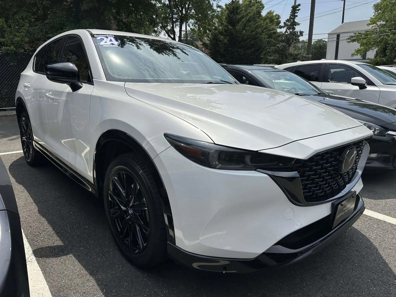 Certified Used 2024 Rhodium White Metallic Mazda 2.5 Carbon Turbo image 1
