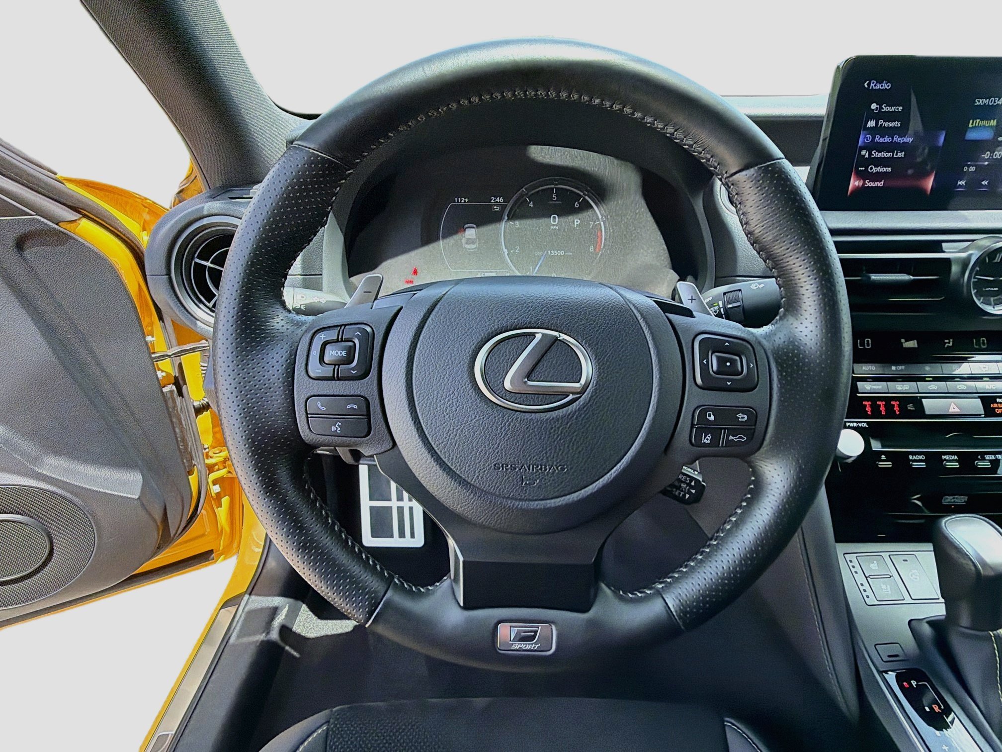 Used 2025 Flare Yellow Lexus IS 500 F SPORT Performance image 37