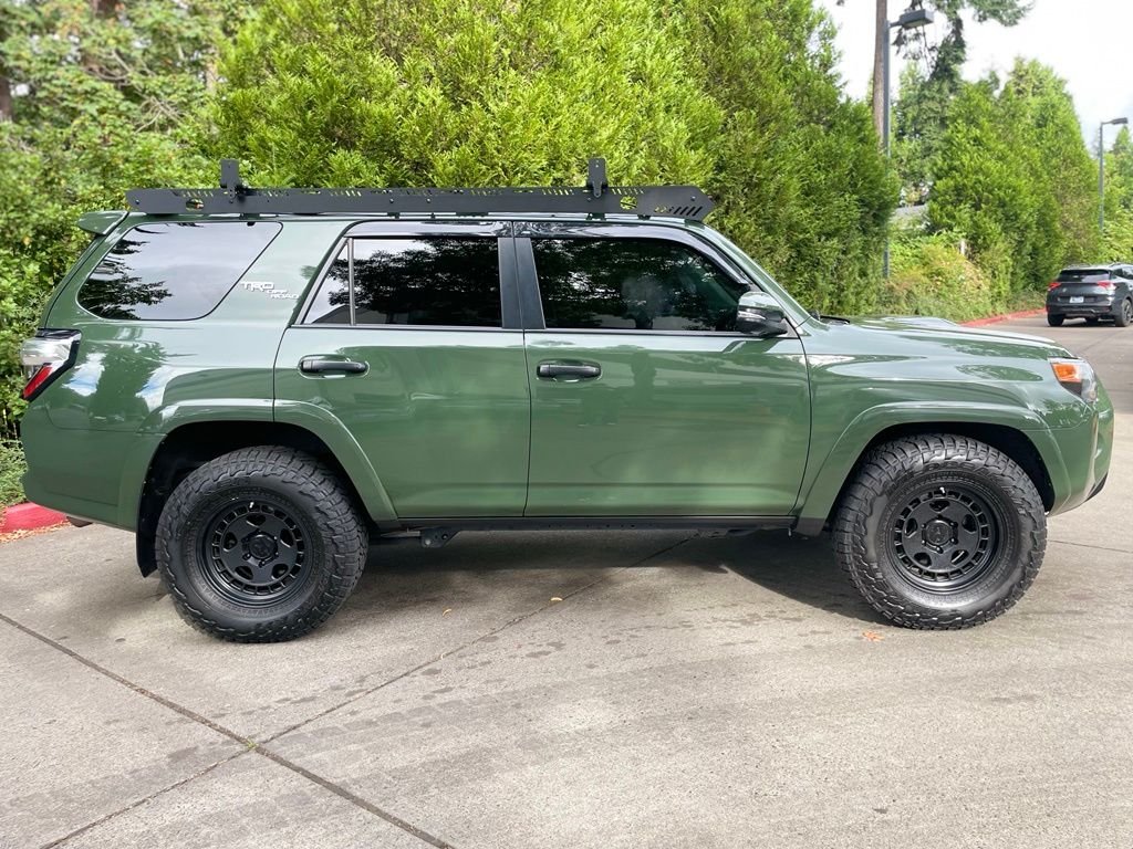 Used 2022 Army Green Toyota TRD Off-Road Premium image 3