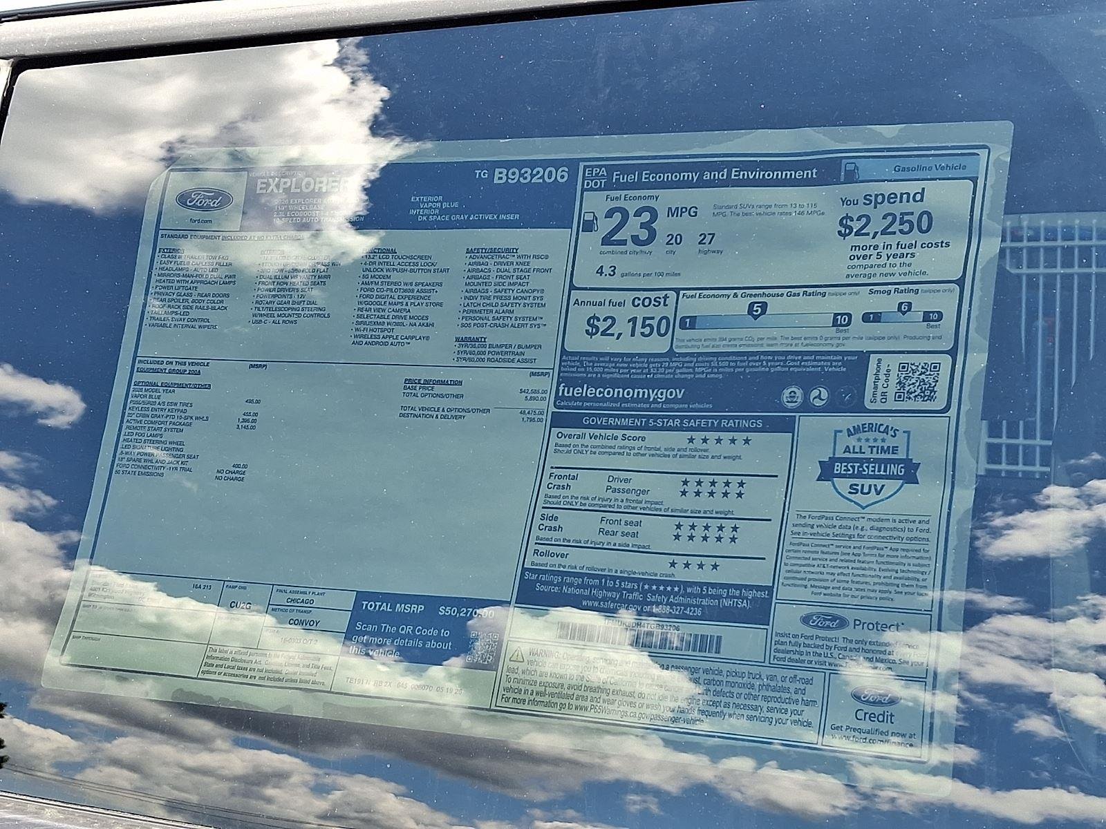 New 2026 Vapor Blue Metallic Ford Active image 19