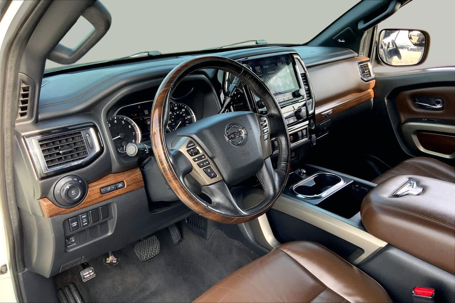 Used 2021 Pearl White Nissan Platinum Reserve image 17