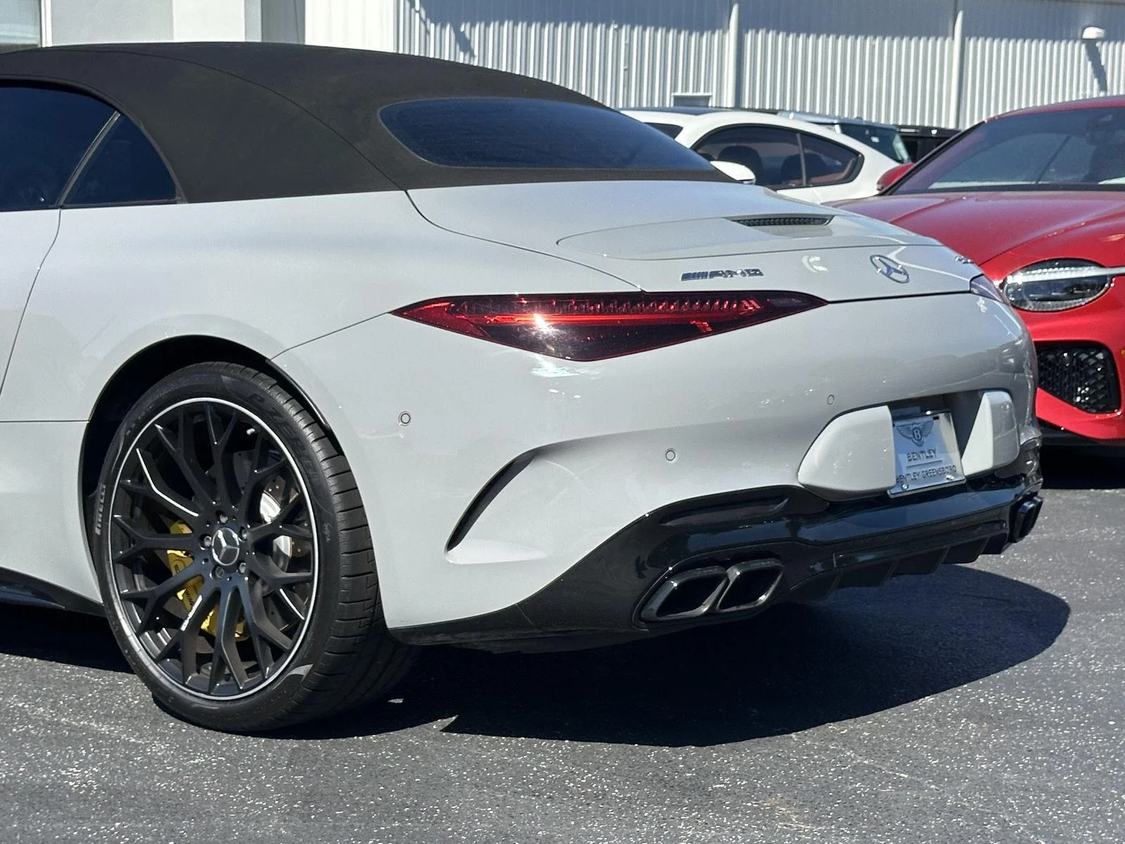 Used 2022 MANUFAKTUR Alpine Grey Mercedes-Benz AMG® SL 55 image 55