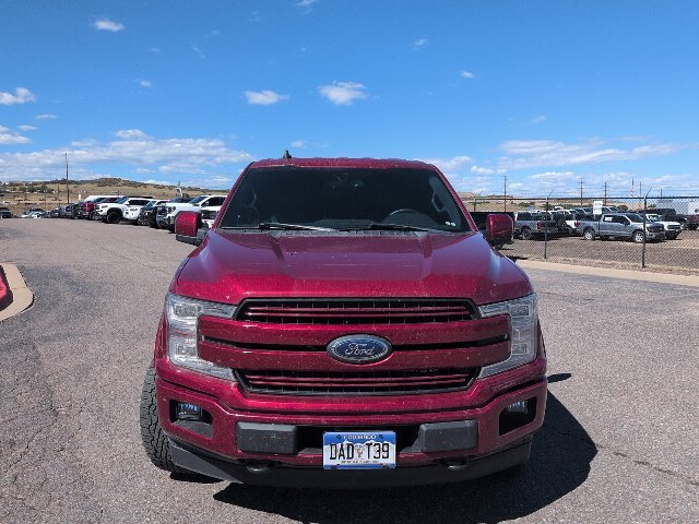 Used 2019 Ruby Red Metallic Tinted Clearcoat Ford Lariat image 2
