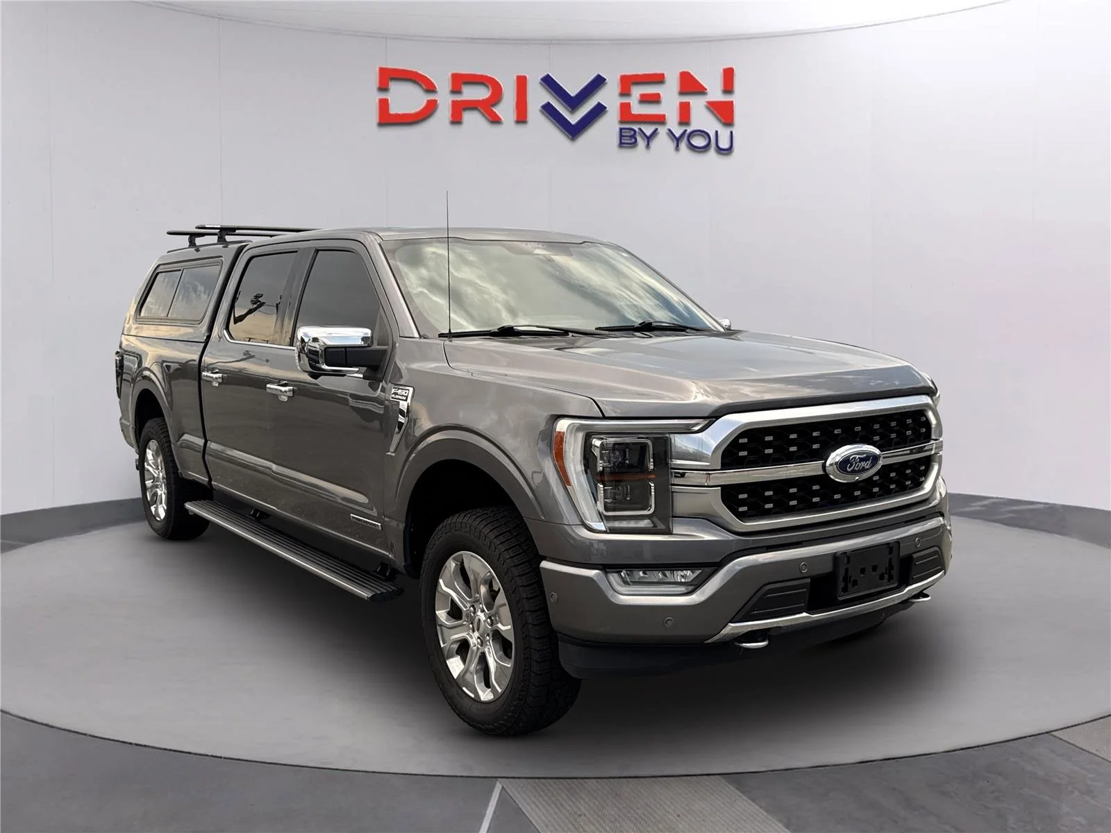 Used 2021 Carbonized Gray Ford Platinum image 1