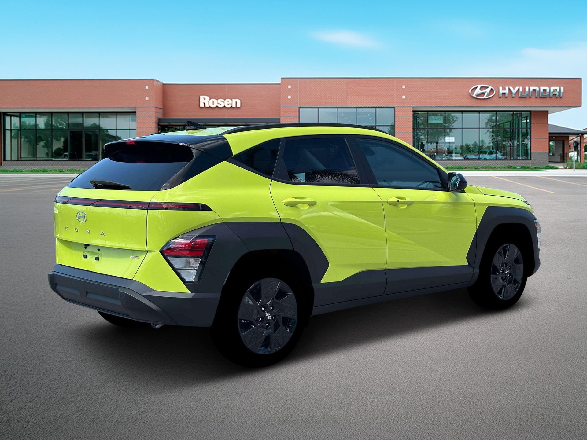 New 2026 Yellow Hyundai SEL Sport AWD image 8