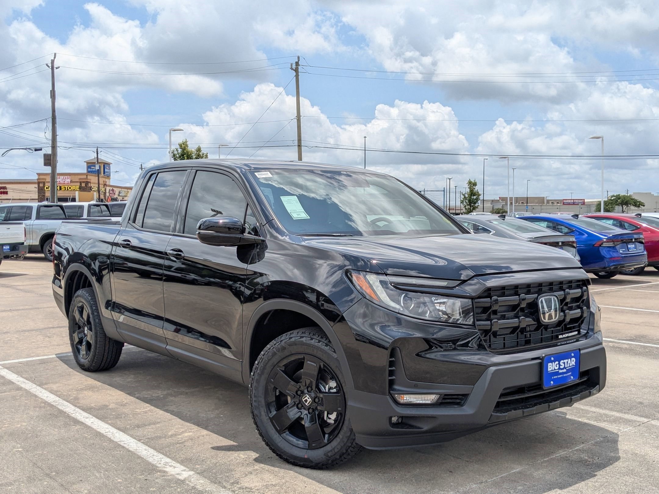 New 2026 Crystal Black Pearl Honda Black Edition image 2
