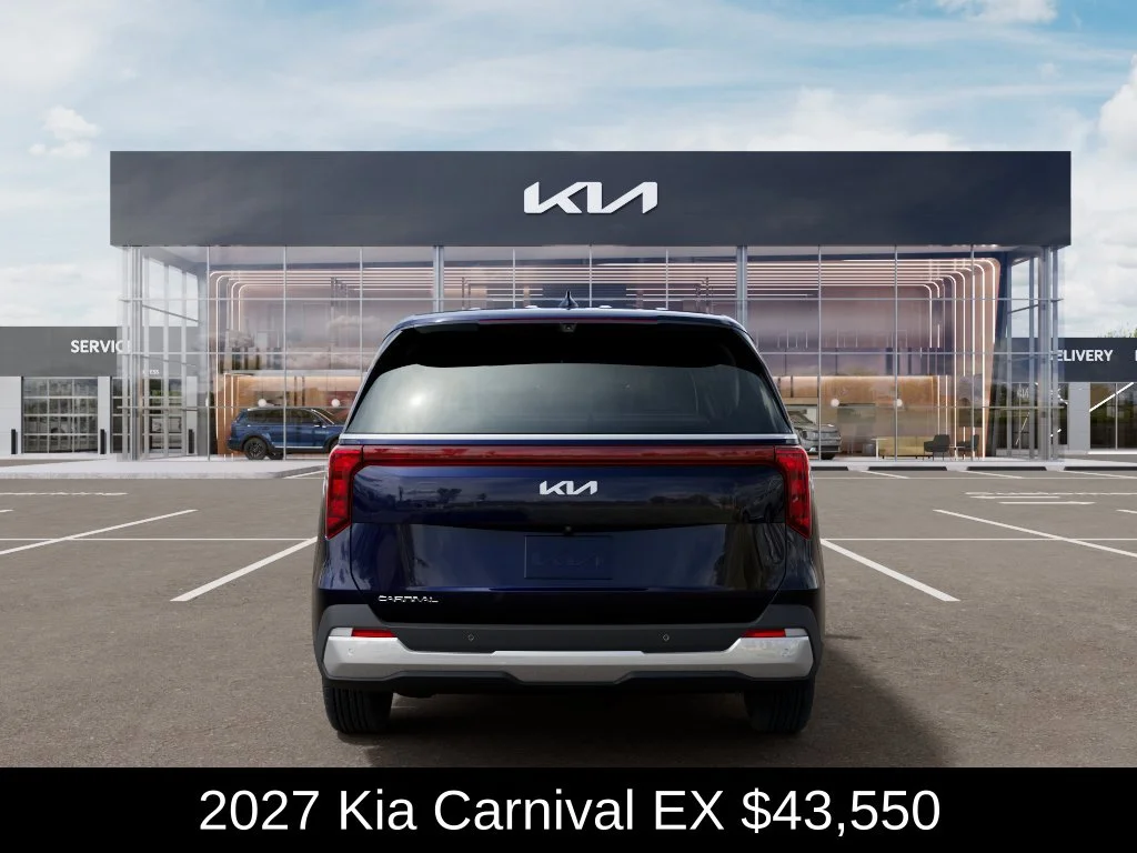 New 2027 Deep Chroma Blue Kia EX image 6
