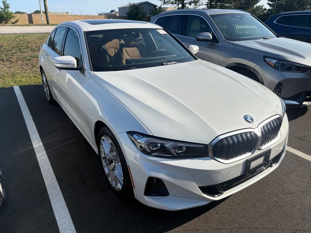 Certified Used 2025 Mineral White Metallic BMW 330i xDrive image 6