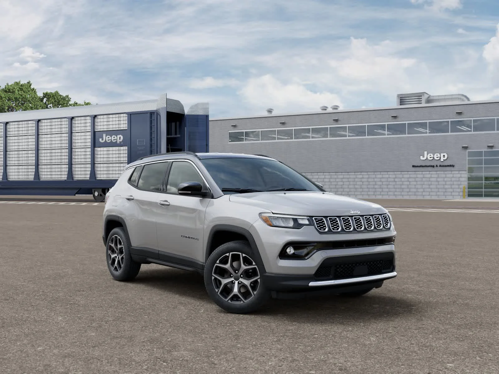 New 2026 Silver Zynith Metallic Clearcoat Jeep Limited image 5