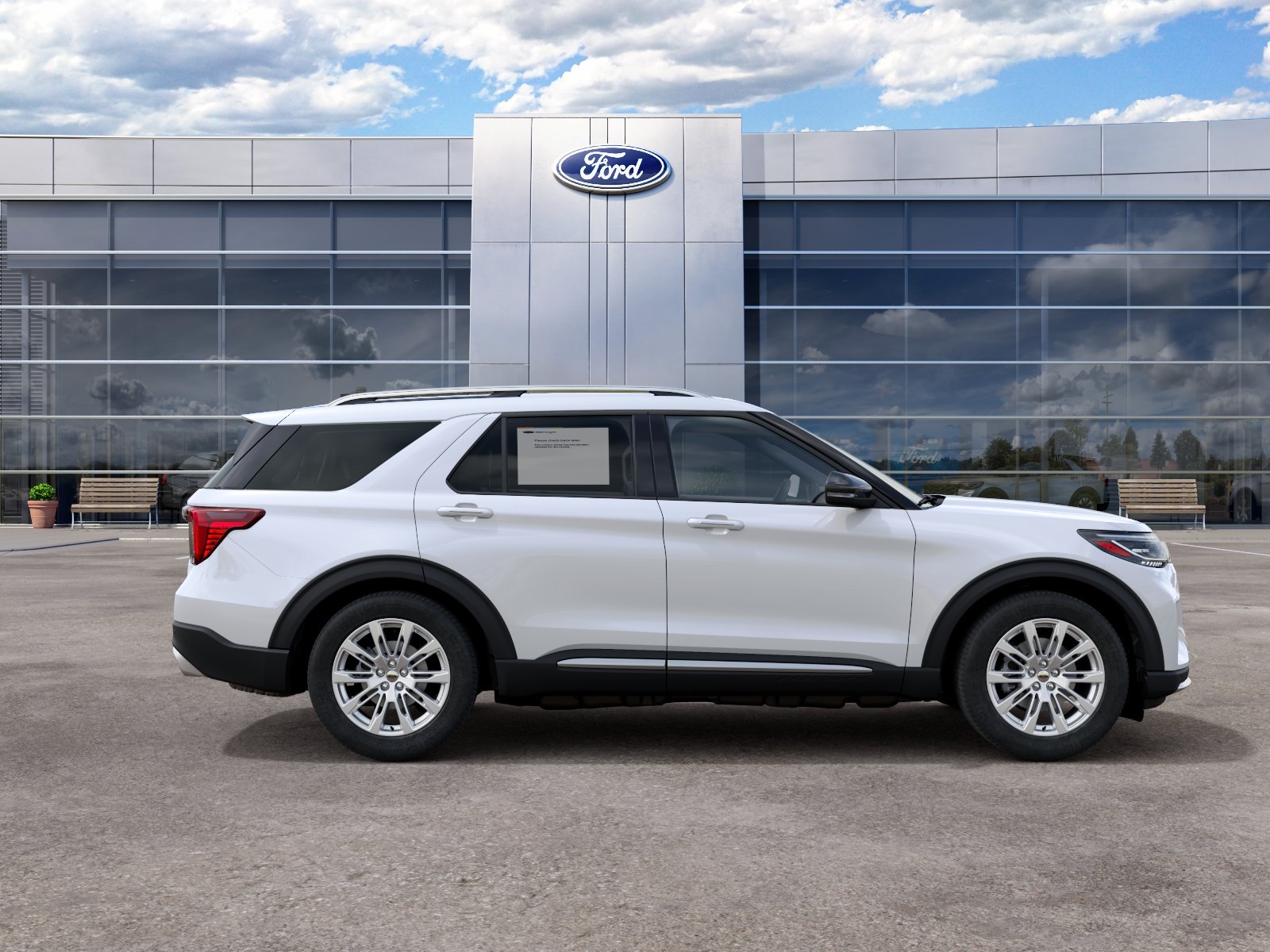 New 2027 Star White Metallic Tri-Coat Ford Platinum™ image 5