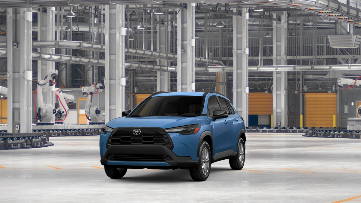 New 2026 Cavalry Blue Toyota LE image 18