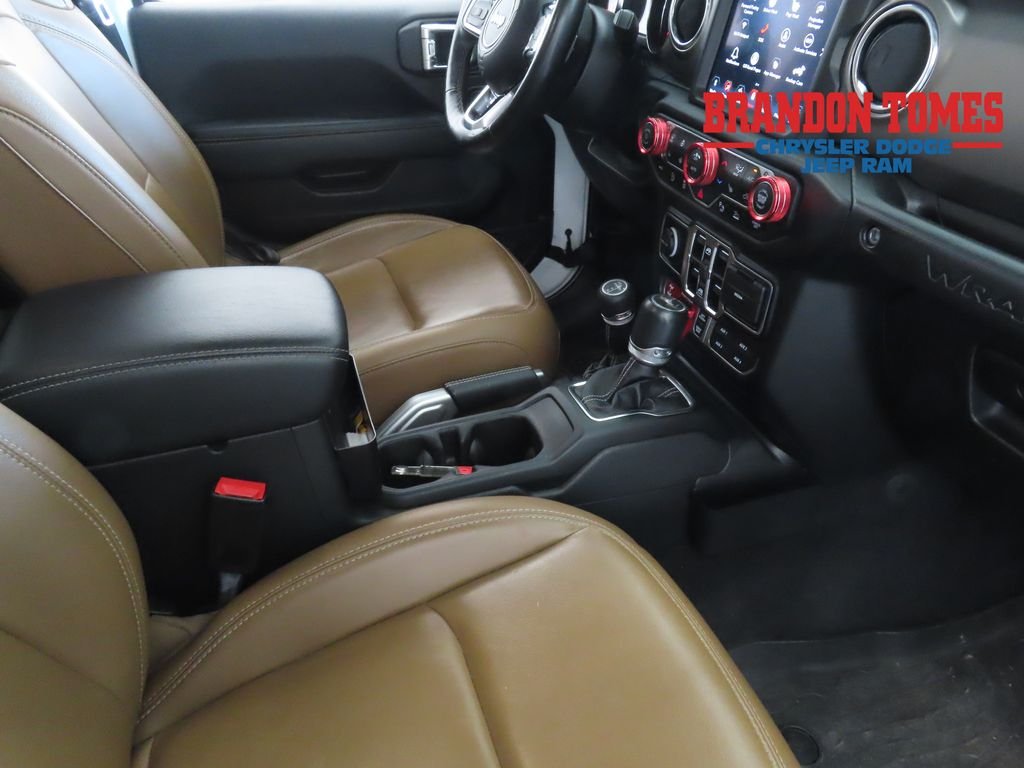 Used 2021 White Jeep Unlimited Rubicon image 24