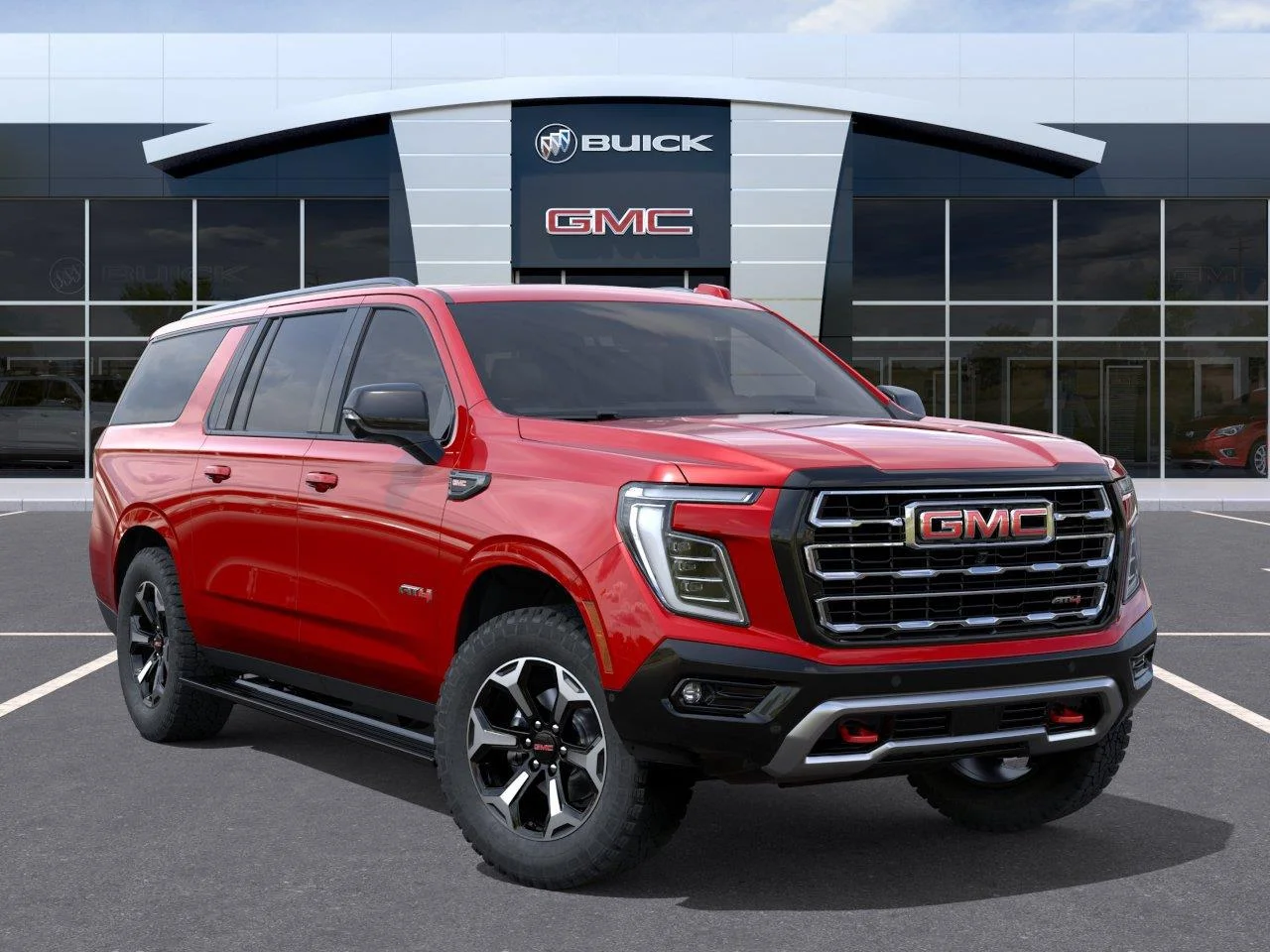 New 2026 Volcanic Red Tintcoat GMC AT4 image 7
