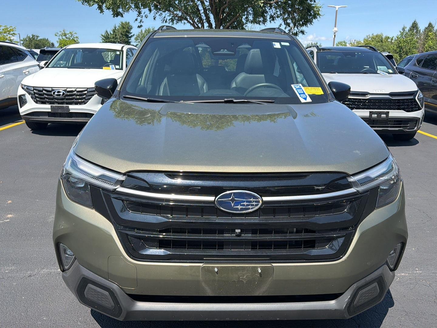 Used 2025 Autumn Green Metallic Subaru Touring image 2