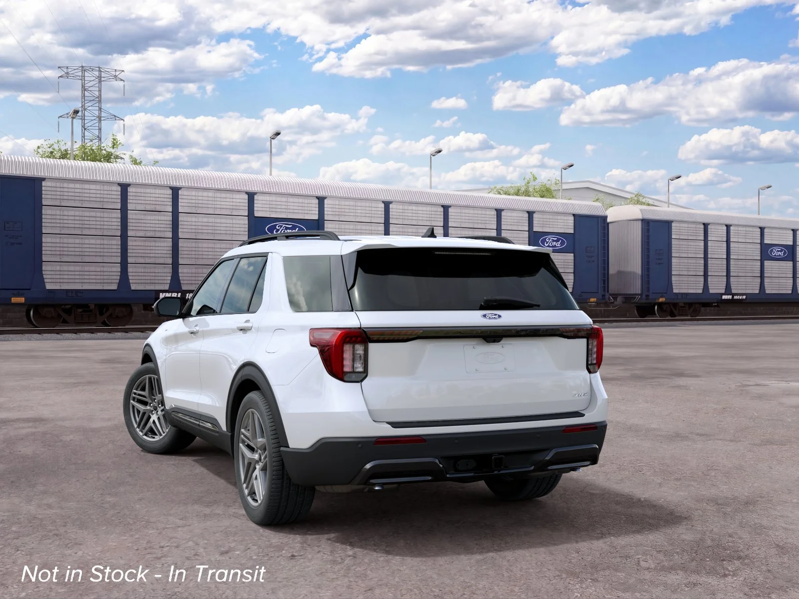 New 2027 Star White Metallic Tri-Coat Ford ST-Line image 8