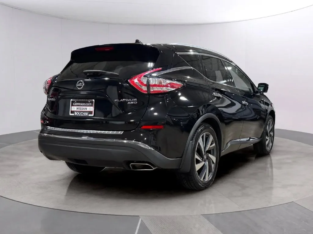 Used 2016 Magnetic Black Metallic Nissan Platinum image 4