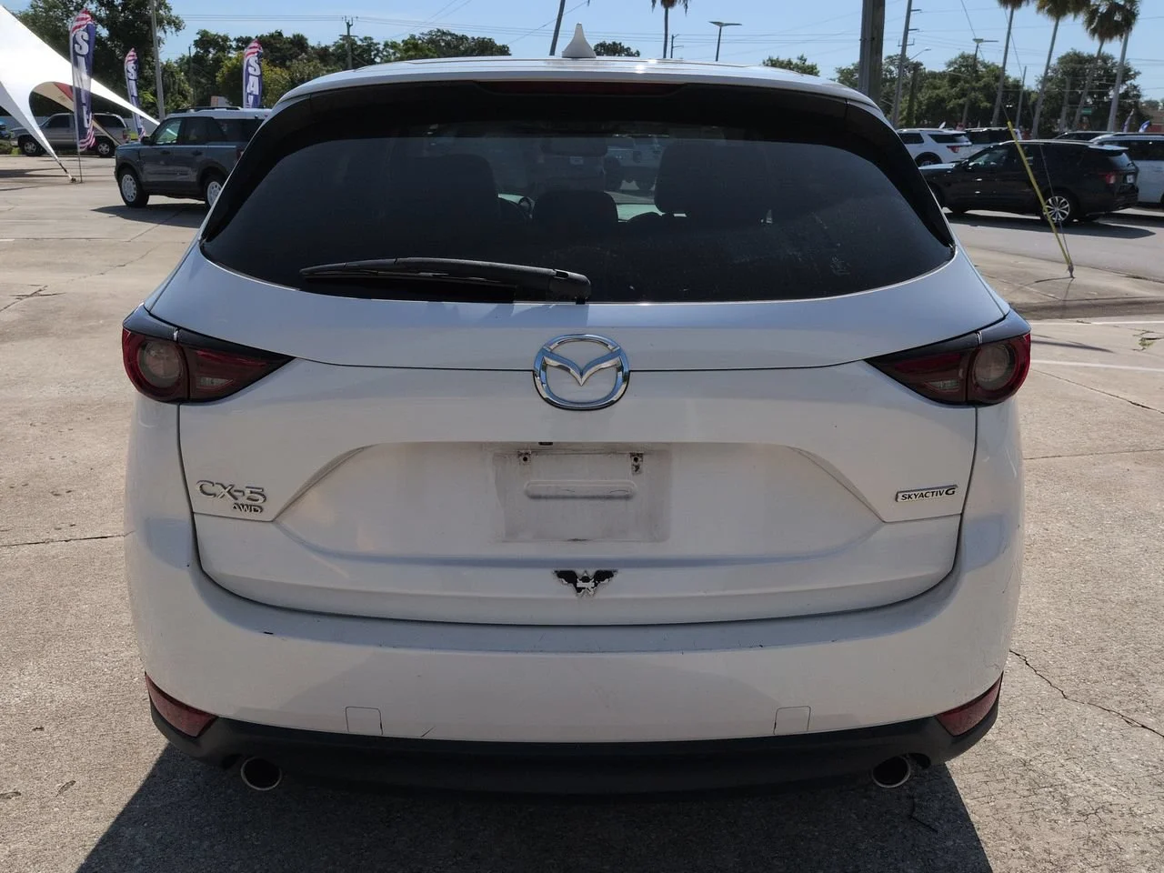 Used 2020 Snowflake White Pearl Mica Mazda Grand Touring image 5