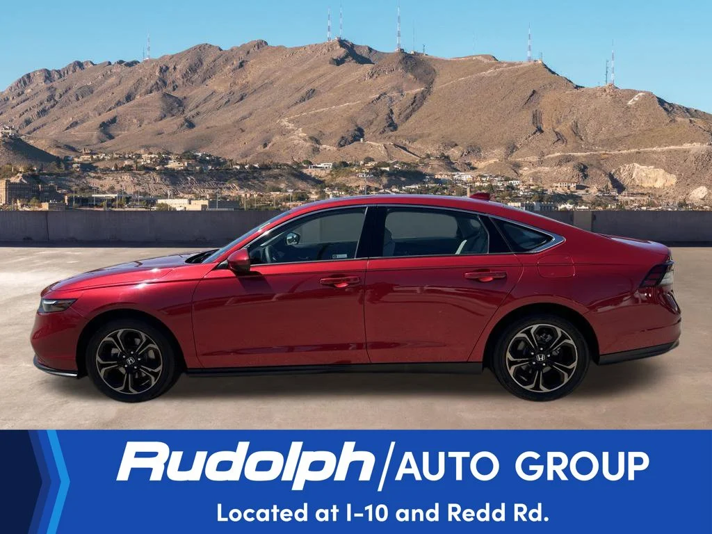 Certified Used 2024 Radiant Red Metallic Honda 1.5T EX image 2