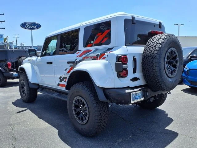 New 2026 Oxford White Ford Raptor image 4