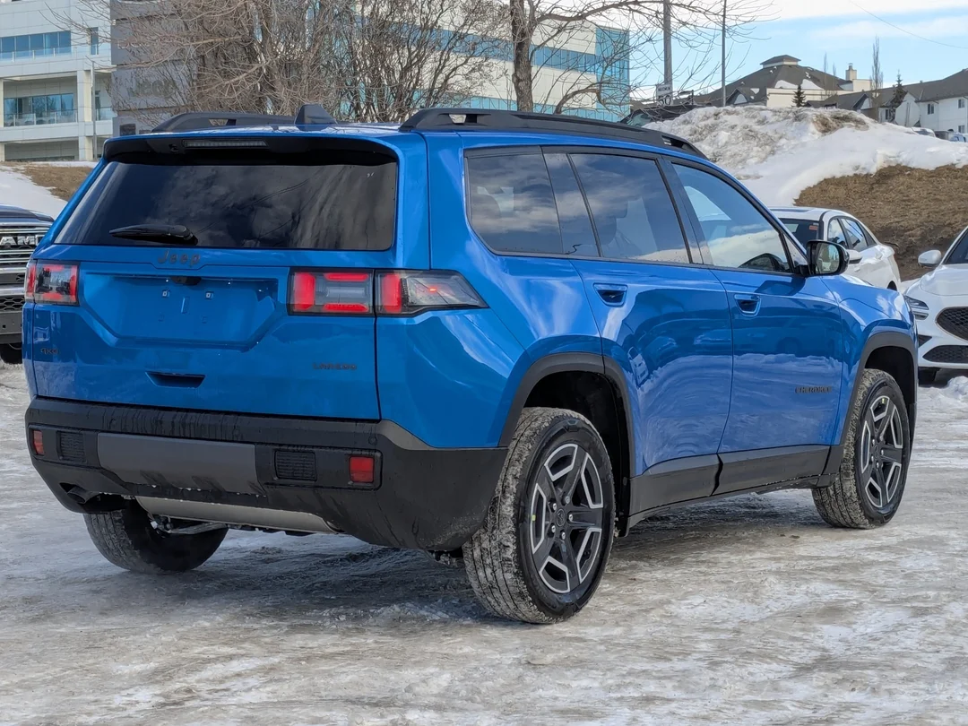 New 2026 Blue Jeep Laredo - - 4x4 - Adaptive Cruise - 12.3 Display - Heated Seats/Wheel - Compact Spare Tire & More! image 8