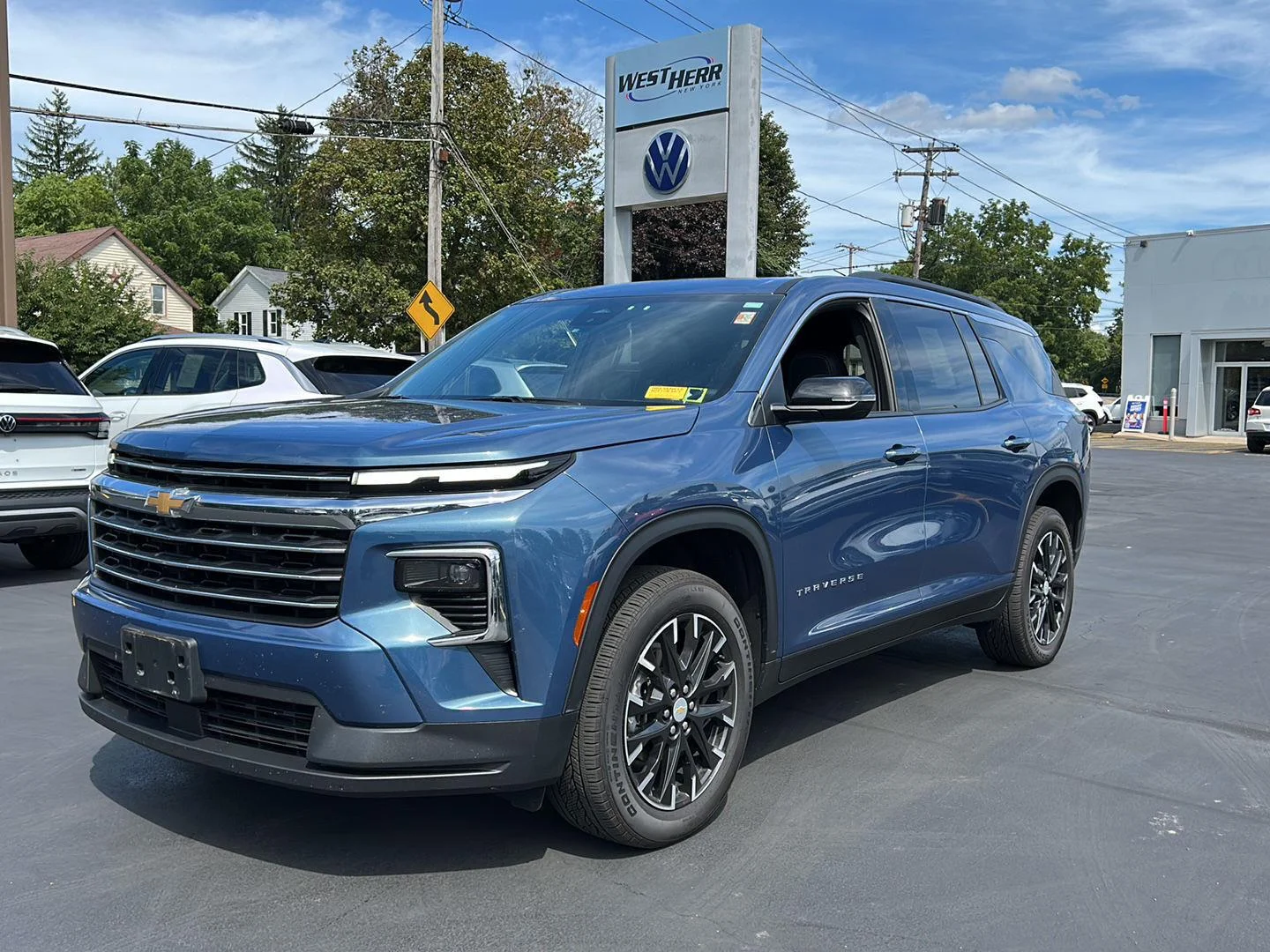 Used 2025 Lakeshore Blue Metallic Chevrolet AWD LT image 3