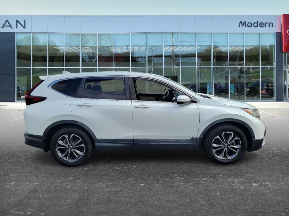 Used 2021 Platinum White Honda EX image 4