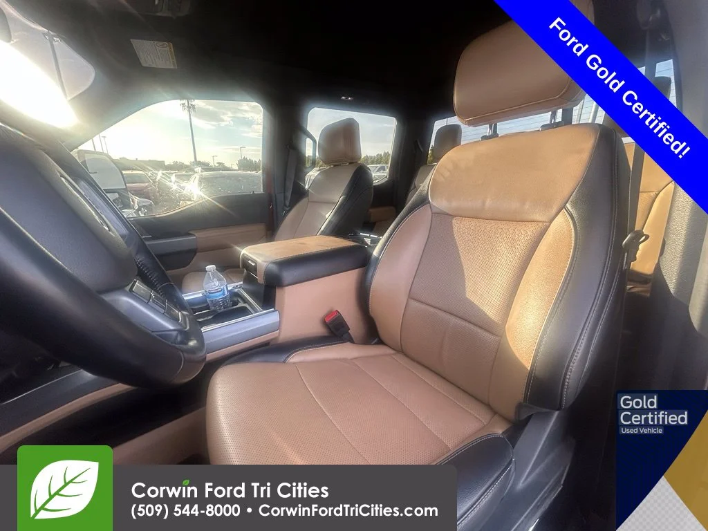 Used 2024 Red Metallic Ford Lariat image 2