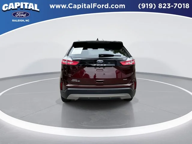 Used 2021 Red Ford SEL image 7