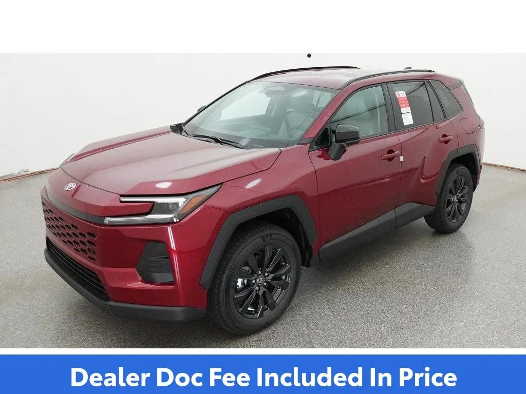 New 2026 Red Toyota XLE Premium image 1