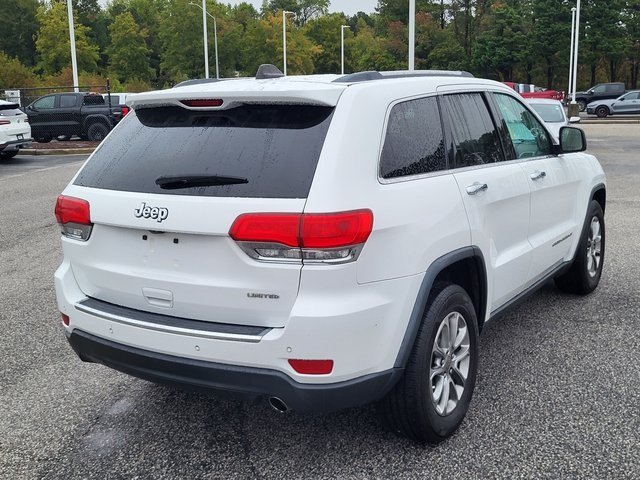 Used 2016 Jeep Grand Cherokee Limited with VIN 1C4RJEBG0GC396533 for sale in Florence, SC
