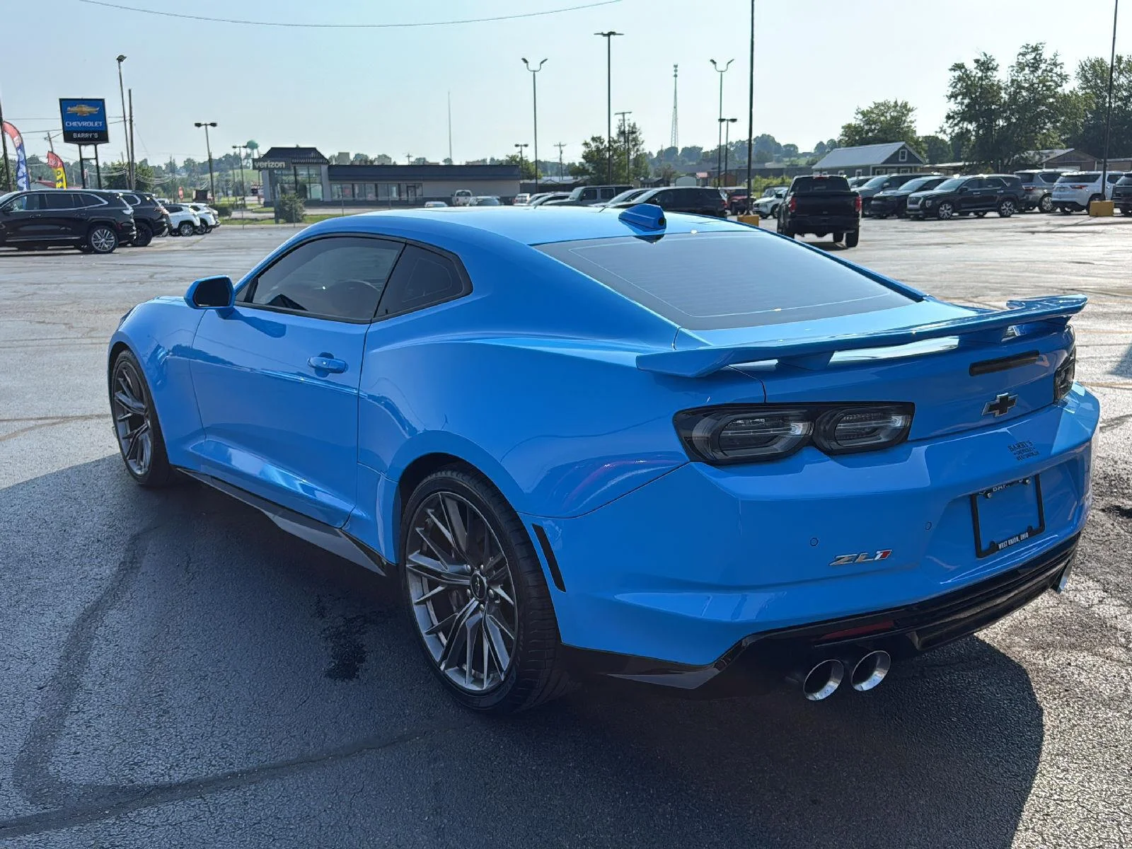 Used 2023 Rapid Blue Chevrolet ZL1 image 4