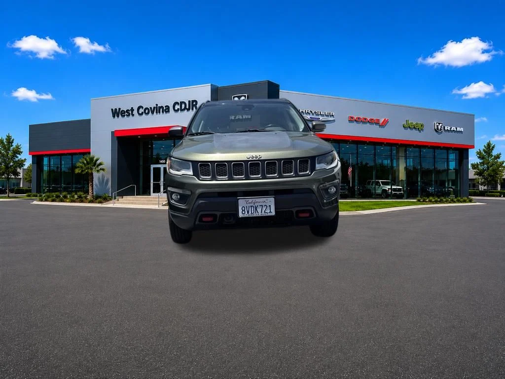 Used 2021 Green Jeep Trailhawk image 2