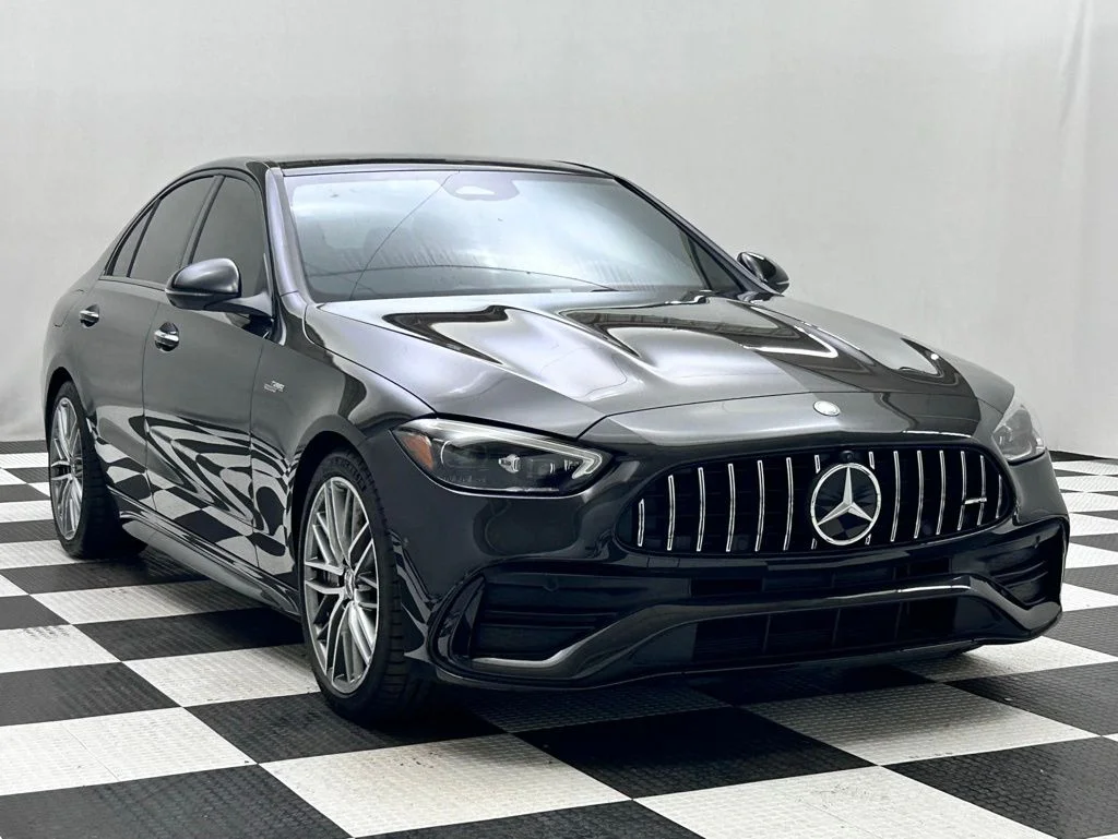 Used 2024 Gray Mercedes-Benz C 43 AMG® image 2