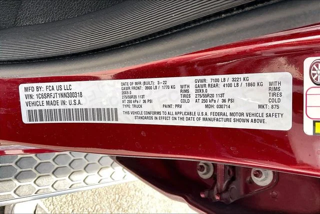 Certified Used 2022 Red Ram Laramie image 36