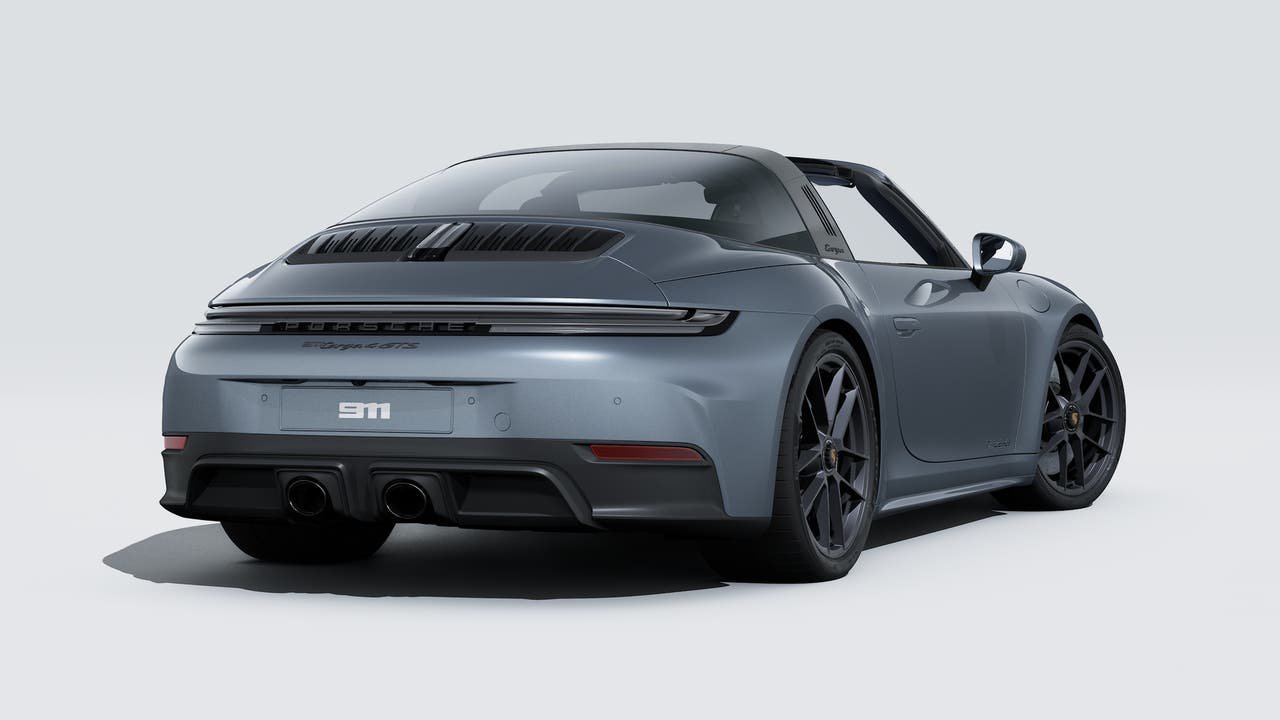 New 2026 Vanadium Grey Metallic Porsche Targa 4 GTS image 9