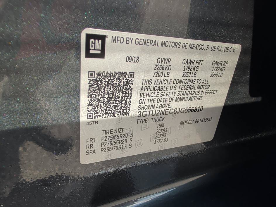 Used 2018 Dark Slate Metallic GMC SLT image 32
