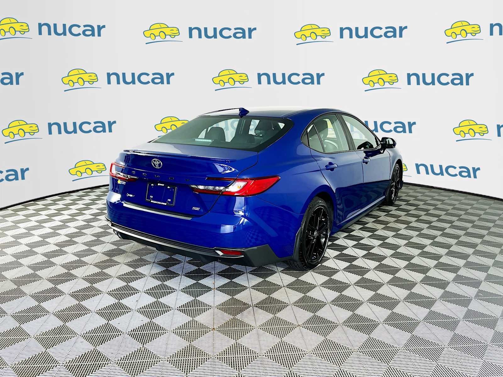 Used 2025 Reservoir Blue Toyota SE image 7