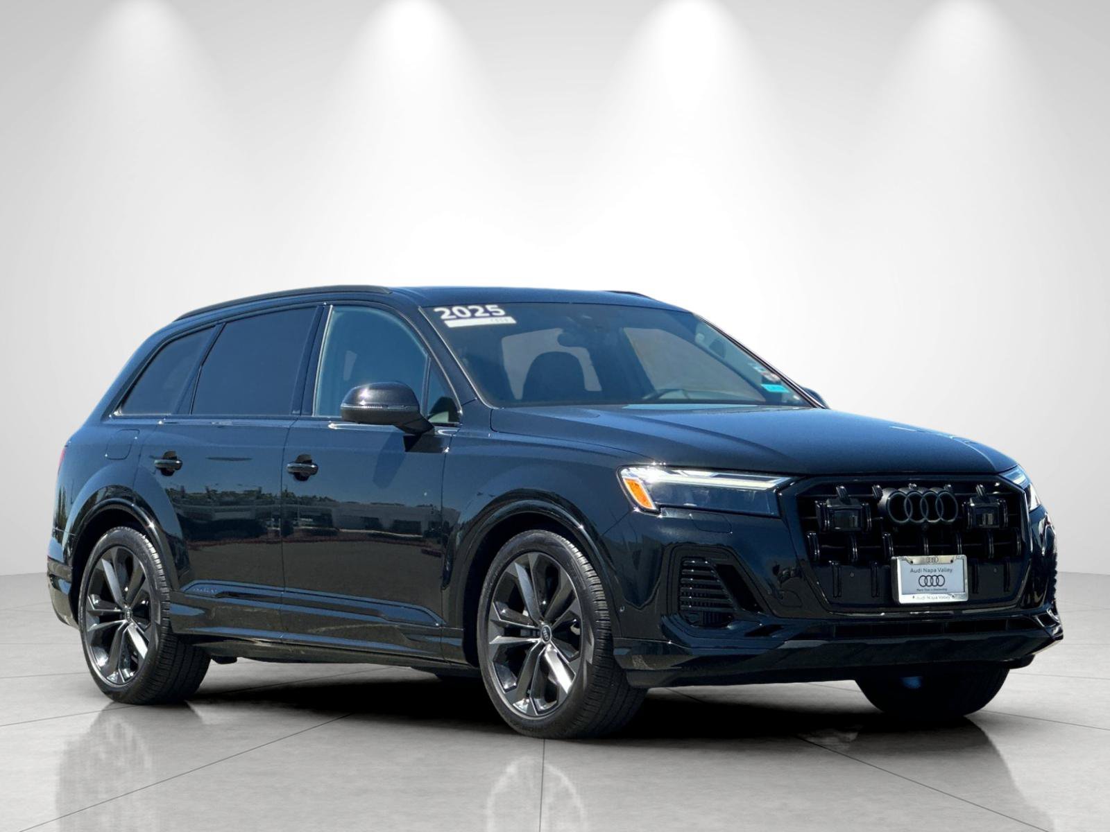 Used 2025 Mythos Black Metallic Audi Premium Plus image 7