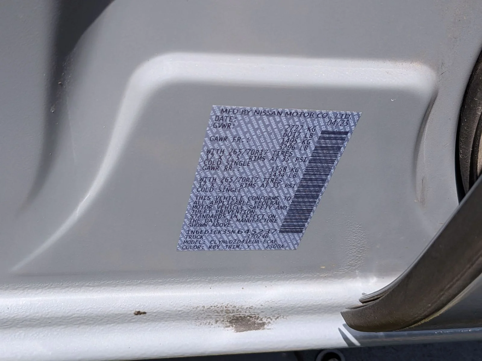 Certified Used 2025 Boulder Gray Nissan PRO-4X image 38