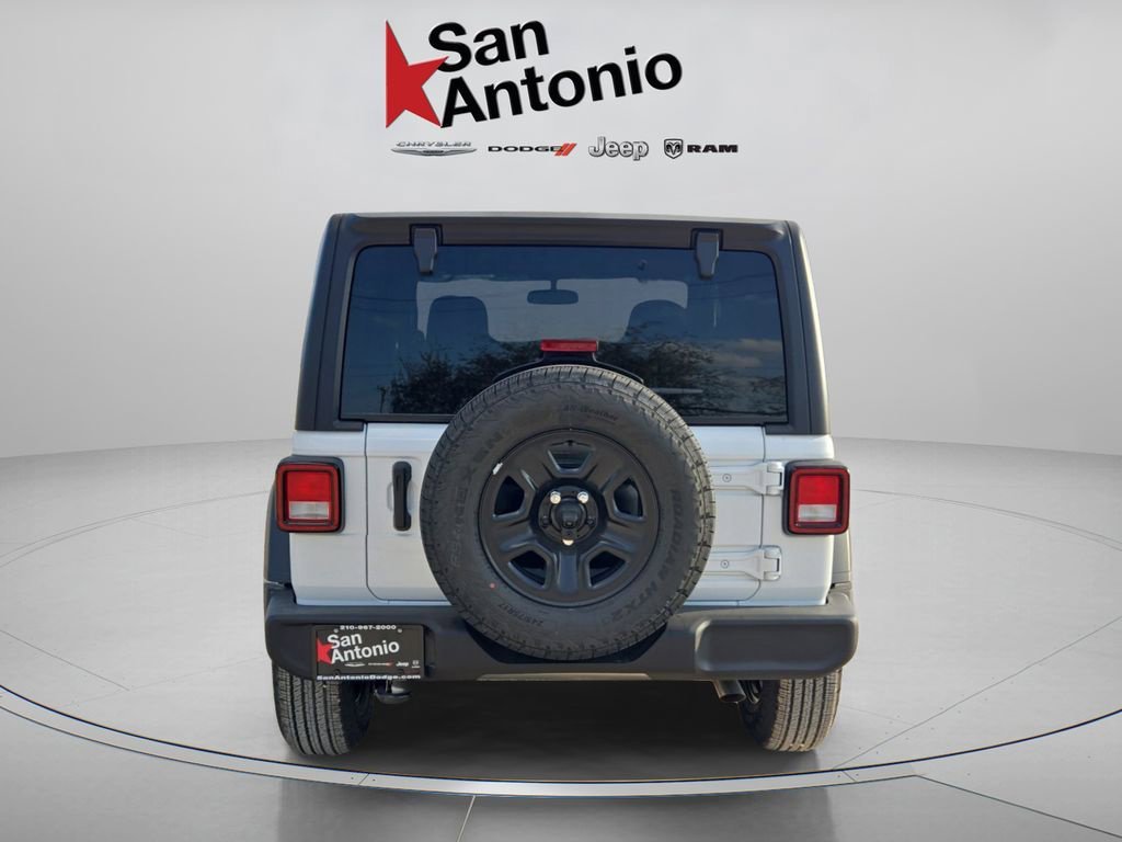 New 2026 Bright White Clear-Coat Exterior Paint Jeep Sport image 13