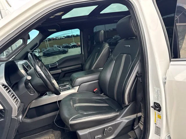 Used 2018 White Ford Platinum image 9