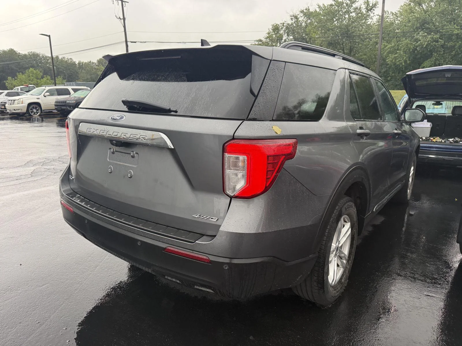Used 2021 Carbonized Gray Ford XLT image 8